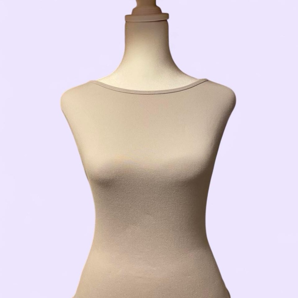 Chic gray/Cream Ruffle dress - Picture 3 of 8